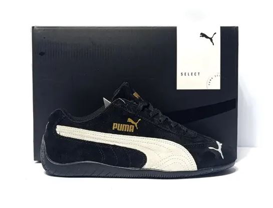 Puma Speedcat OG Suede Black White #2